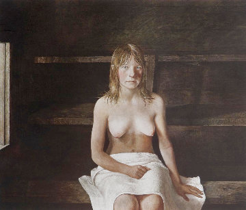 Sauna HS 1979 Limited Edition Print - Andrew Wyeth