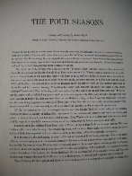 Four Seasons Portfolio, Suite of 12 1961 HS Limited Edition Print by Andrew Wyeth - 19 Four Seasons Portfolio, Suite of 12 1961 HS Limited Edition Print by Andrew Wyeth - 19