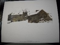 Four Seasons Portfolio, Suite of 12 1961 HS Limited Edition Print by Andrew Wyeth - 16 Four Seasons Portfolio, Suite of 12 1961 HS Limited Edition Print by Andrew Wyeth - 16