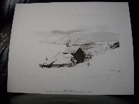 Four Seasons Portfolio, Suite of 12 1961 HS Limited Edition Print by Andrew Wyeth - 26 Four Seasons Portfolio, Suite of 12 1961 HS Limited Edition Print by Andrew Wyeth - 26