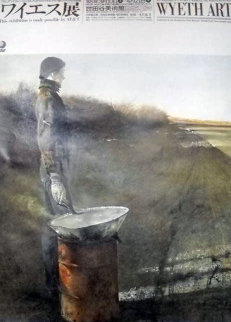 An American Vision-Three Generations Wyeth Art Poster 1988 Limited Edition Print - Andrew Wyeth