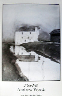 Flour Mill 1985 Limited Edition Print - Andrew Wyeth Flour Mill 1985 Limited Edition Print - Andrew Wyeth