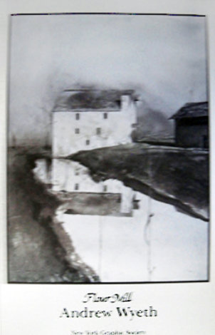 Flour Mill 1985 Limited Edition Print - Andrew Wyeth