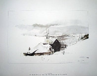 Four Season Portfolio of 12 Collotypes Limited Edition Print by Andrew Wyeth - 10 Four Season Portfolio of 12 Collotypes Limited Edition Print by Andrew Wyeth - 10