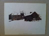 Four Season Portfolio of 12 Collotypes Limited Edition Print by Andrew Wyeth - 11 Four Season Portfolio of 12 Collotypes Limited Edition Print by Andrew Wyeth - 11