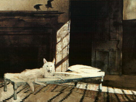 Harlequin 1997 HS Limited Edition Print - Andrew Wyeth