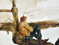 Afternoon Flight HS Limited Edition Print by Andrew Wyeth - 0 Afternoon Flight HS Limited Edition Print by Andrew Wyeth - 0