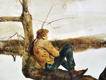 Afternoon Flight HS Limited Edition Print - Andrew Wyeth Afternoon Flight HS Limited Edition Print - Andrew Wyeth