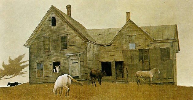 Open House 1980 Limited Edition Print by Andrew Wyeth