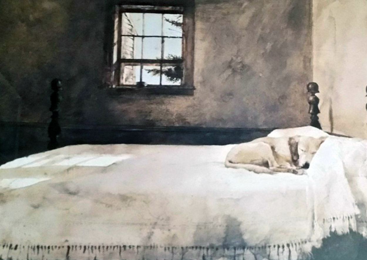 Master Bedroom HS Limited Edition Print by Andrew Wyeth Master Bedroom HS Limited Edition Print by Andrew Wyeth