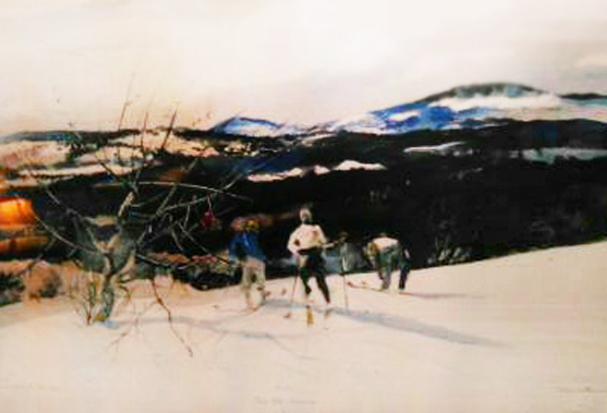 From Mt. Kearsage HS 1970 Limited Edition Print by Andrew Wyeth From Mt. Kearsage HS 1970 Limited Edition Print by Andrew Wyeth