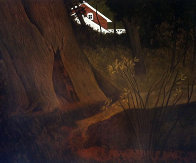 Up From the Woods HS 32x37 Super Huge Limited Edition Print by Carolyn Wyeth - 0 Up From the Woods HS 32x37 Super Huge Limited Edition Print by Carolyn Wyeth - 0