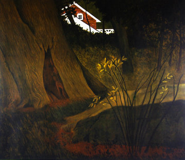 Up From the Woods 1975 HS Limited Edition Print - Carolyn Wyeth Up From the Woods 1975 HS Limited Edition Print - Carolyn Wyeth