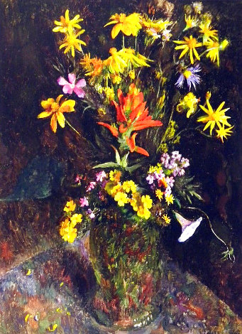 Wild Flowers From the Hills 1981 HS Limited Edition Print - Henriette Wyeth