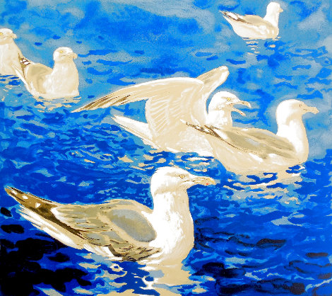 Herring Gulls 1978 Limited Edition Print - Jamie Wyeth