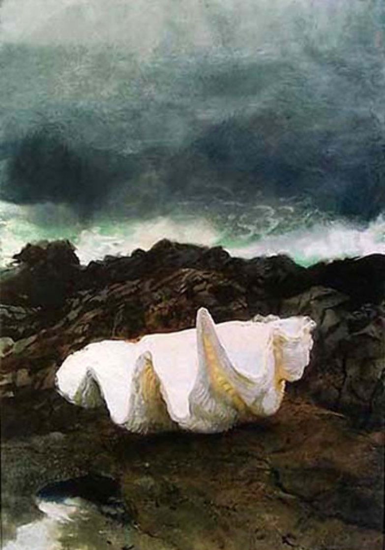 Giant Clam HS Limited Edition Print by Jamie Wyeth Giant Clam HS Limited Edition Print by Jamie Wyeth