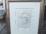 Cyrano Drawing 1902 HS 20x17 Drawing by N.C. Wyeth - 1 Cyrano Drawing 1902 HS 20x17 Drawing by N.C. Wyeth - 1