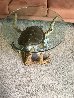 Turtle Bronze End Table AP 2010 22 in Sculpture by Robert Wyland - 2