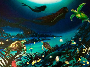 Sirens of the Sea 2004 Limited Edition Print by Robert Wyland