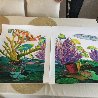 Coral Reef Life  Diptych 2005 - Huge - 2 Panels Limited Edition Print by Robert Wyland - 1