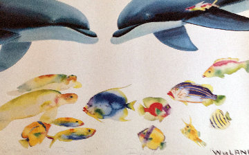 Who Invited Theses Guys? 1992 Limited Edition Print - Robert Wyland Who Invited Theses Guys? 1992 Limited Edition Print - Robert Wyland