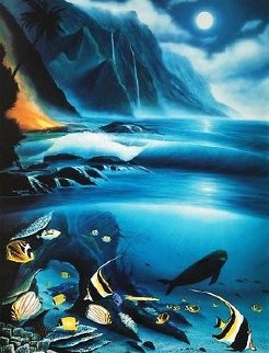 Hawaii Born in Paradise 1994 Limited Edition Print - Robert Wyland Hawaii Born in Paradise 1994 Limited Edition Print - Robert Wyland