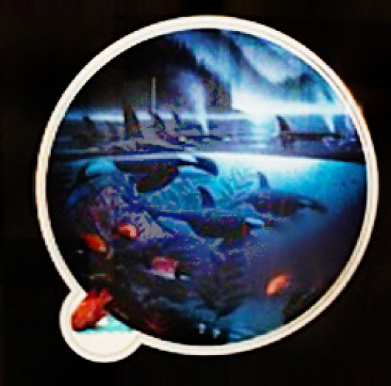 Orca Journey 1990 Limited Edition Print by Robert Wyland