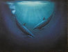 Minds in the Water 1989 w Remarque Limited Edition Print by Robert Wyland - 0