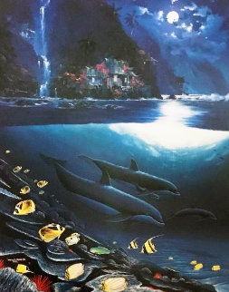 Paradise AP 1990 Limited Edition Print - Robert Wyland Paradise AP 1990 Limited Edition Print - Robert Wyland