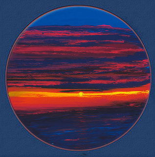 Sunset on the Gulf AP 2006 Limited Edition Print - Robert Wyland Sunset on the Gulf AP 2006 Limited Edition Print - Robert Wyland