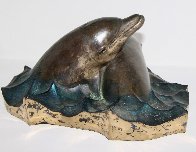Dolphin Love #79 Bronze Sculpture 1992 20  in Sculpture by Robert Wyland - 15