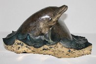 Dolphin Love #79 Bronze Sculpture 1992 20  in Sculpture by Robert Wyland - 19