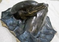 Dolphin Love #79 Bronze Sculpture 1992 20  in Sculpture by Robert Wyland - 4