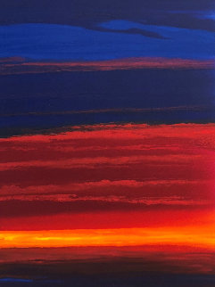 Warm Seas 2011 55x31 Original Painting - Robert Wyland Warm Seas 2011 55x31 Original Painting - Robert Wyland
