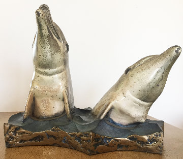 Friends of the Sea Bronze Scuplture 1995 14 in Sculpture - Robert Wyland Friends of the Sea Bronze Scuplture 1995 14 in Sculpture - Robert Wyland