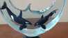 Orca Millennium Acrylic Sculpture 1999 18 in Sculpture by Robert Wyland - 2