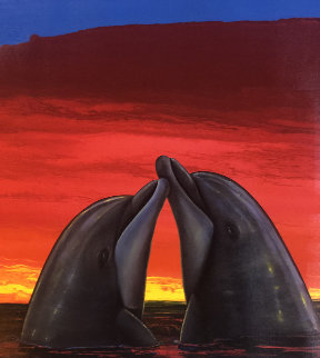 Sunset Romance 2005 Limited Edition Print - Robert Wyland Sunset Romance 2005 Limited Edition Print - Robert Wyland