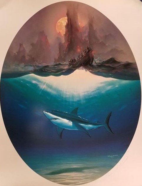 Aumakua And the Ancient Voyage Collaboration 1993 - HS by John Pitre Limited Edition Print by Robert Wyland