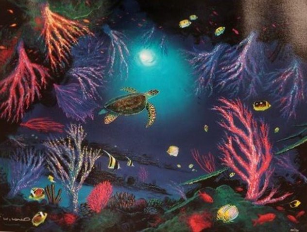 Coral Reef Garden 2006 Limited Edition Print by Robert Wyland