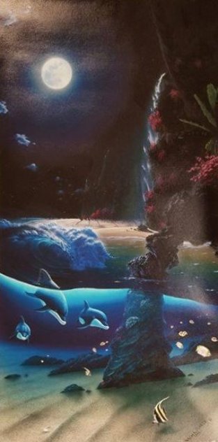 Island Paradise 1996 Limited Edition Print by Robert Wyland