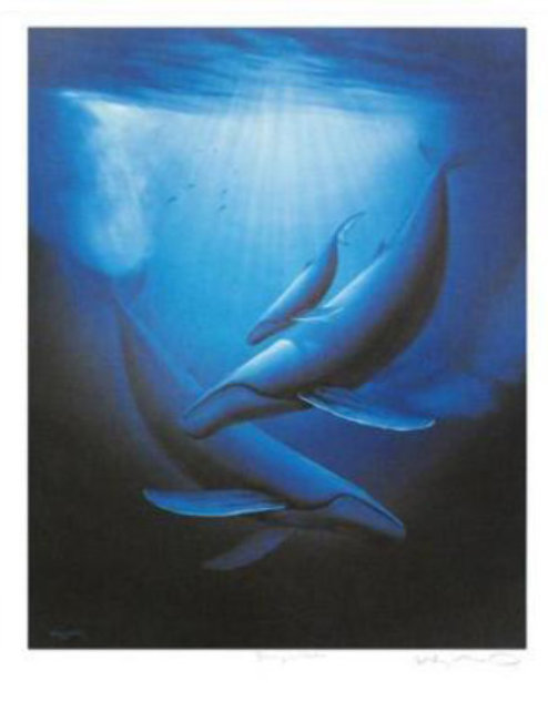 Art of Saving Whales 1989 Limited Edition Print by Robert Wyland
