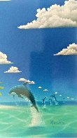 Dreaming of Paradise Colaboration With Dan Mackin 2000 Limited Edition Print by Robert Wyland - 3 Dreaming of Paradise Colaboration With Dan Mackin 2000 Limited Edition Print by Robert Wyland - 3