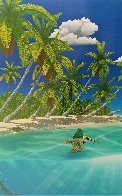 Dreaming of Paradise Colaboration With Dan Mackin 2000 Limited Edition Print by Robert Wyland - 4 Dreaming of Paradise Colaboration With Dan Mackin 2000 Limited Edition Print by Robert Wyland - 4