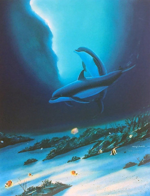 Ocean Children 2002 Limited Edition Print by Robert Wyland