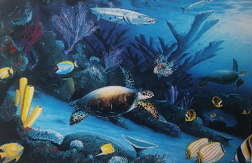 Living Reef 1991 Limited Edition Print - Robert Wyland Living Reef 1991 Limited Edition Print - Robert Wyland