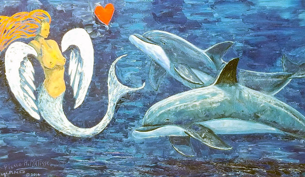 Angel Of The Sea Collaboration With Pierre Henri Matisse 2014 By