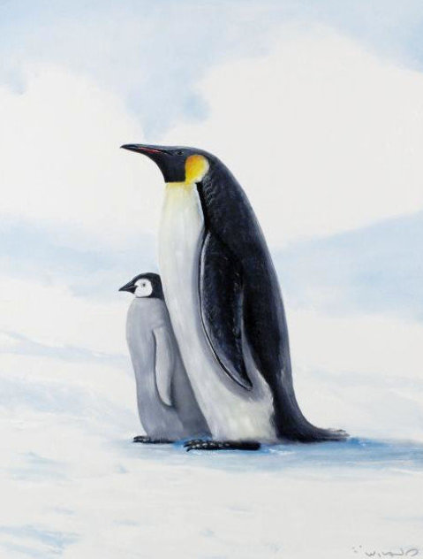 Antarctic Penguins Limited Edition Print by Robert Wyland