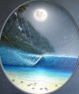 Moonlight Paradise AP 2002 Limited Edition Print - Robert Wyland Moonlight Paradise AP 2002 Limited Edition Print - Robert Wyland