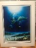 Manatee Visit 2014 - Florida Limited Edition Print by Robert Wyland - 2