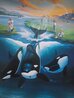 Keikos Dream 1996 - Wyland &  Jim Warren Collaboration Limited Edition Print by Robert Wyland - 7